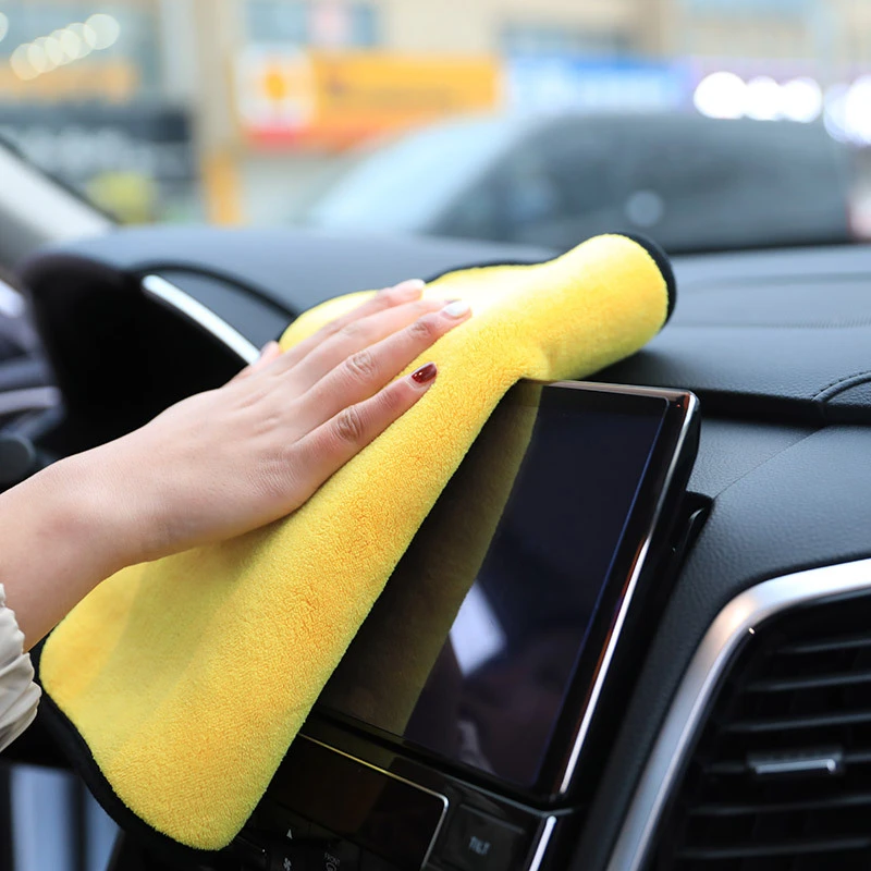 1Pcs 30X30cm High Quality car cleaning towel For Au-di A1 A2 A3 A4 A5 A6 A7 A8 B5 B6 B7 B8 C5 C6 Q2 Q3 Q5 Q7 TT S3 S4 S5 S6 S7