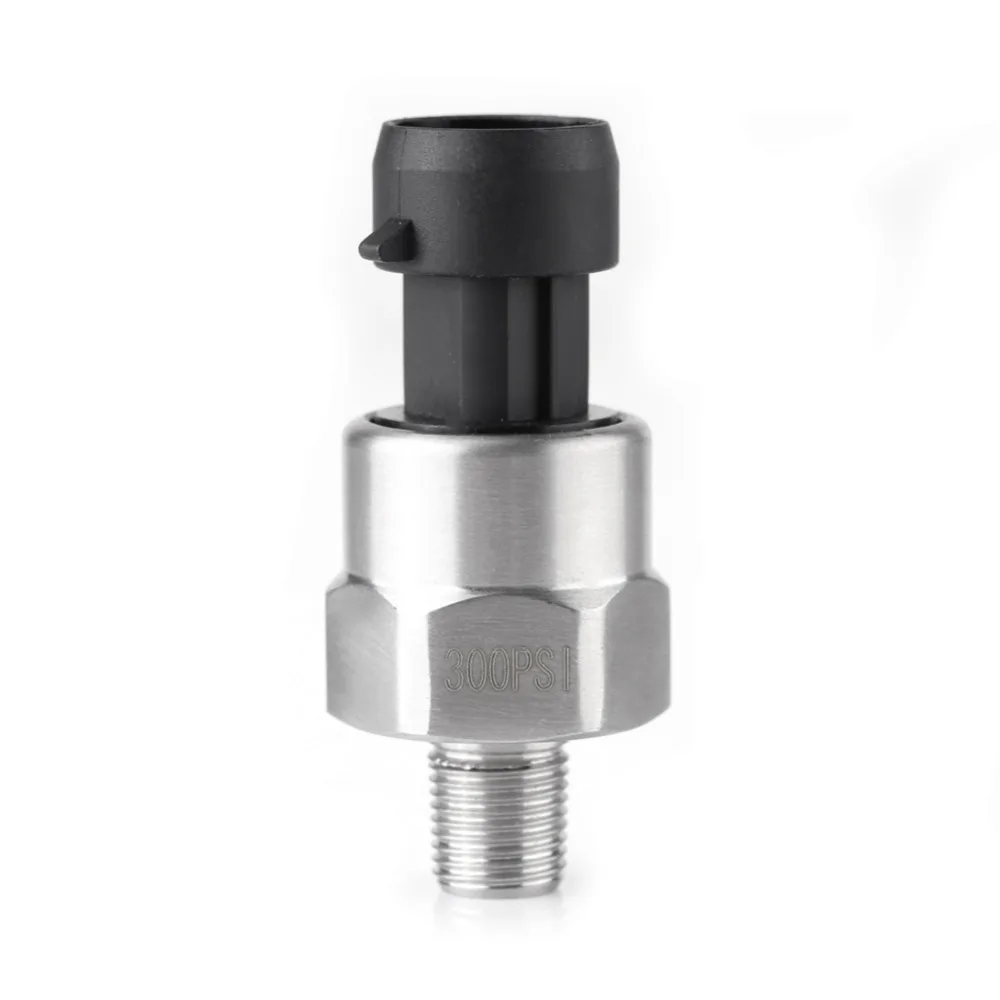 0-300psi Stainless Steel Pressure Transducer with Ceramic Pressure Chip Sensor 