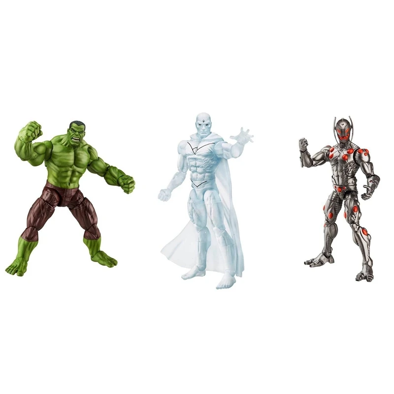 Marvel Legends, бесконечная серия, Мстители, Халк, альтрон, видение, 3 упаковки, фигурки, игрушки, фигурки, модель, подарок