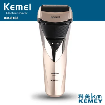 

Kemei face shaver For mens electric shaver Whole body washed reciprocating cutter head three cutter head Imported Strong Power
