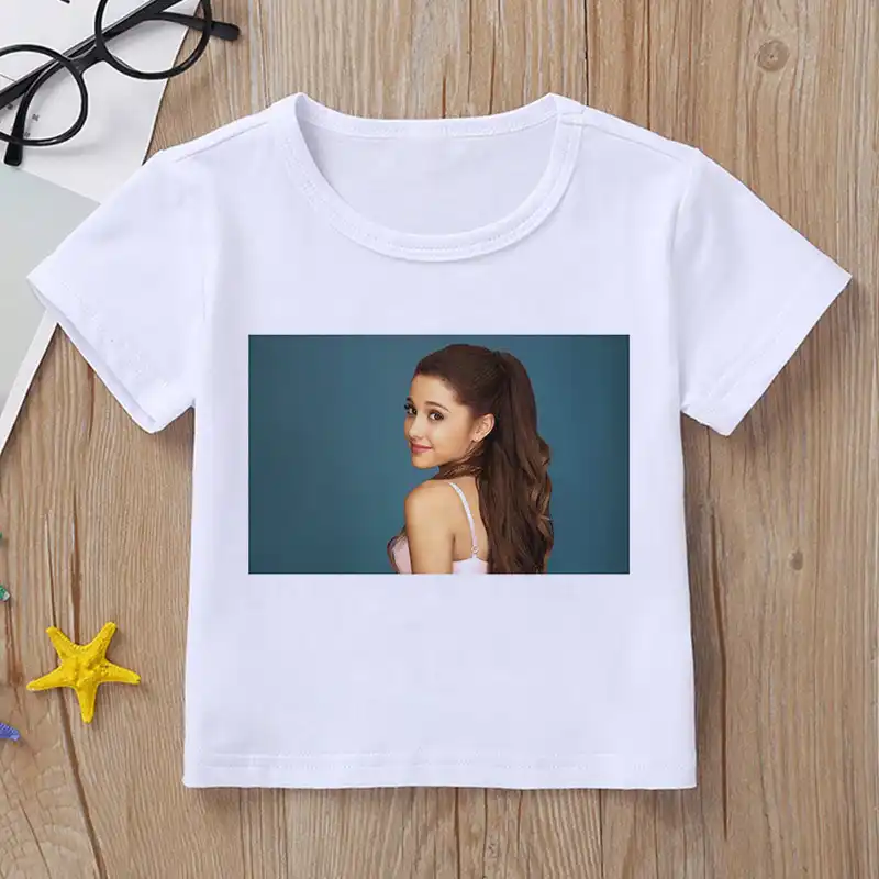 Ariana Grande Printed Summer Girls T Shirts Fashion Trend Casual