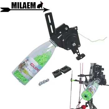양궁 낚시 로프 냄비, 보우 낚시 릴 40m 로프 포함, 보우 낚시 도구, 컴파운드 리커브 보우 낚시 태클 슈팅 액세서리