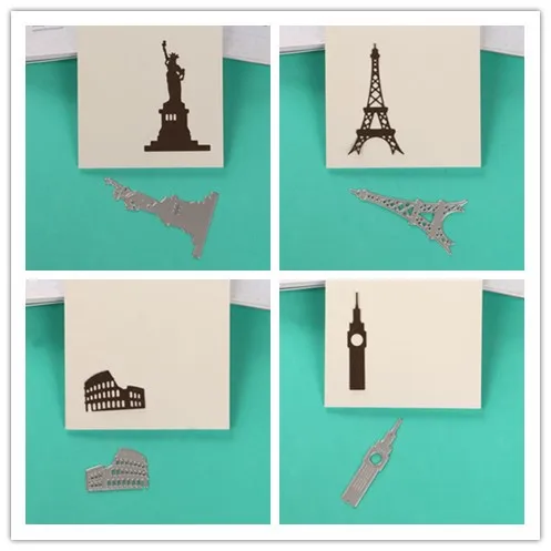 DF Architecture Dies for DIY Scrapbooking/photo album Decorative Embossing Paper Cards | Дом и сад