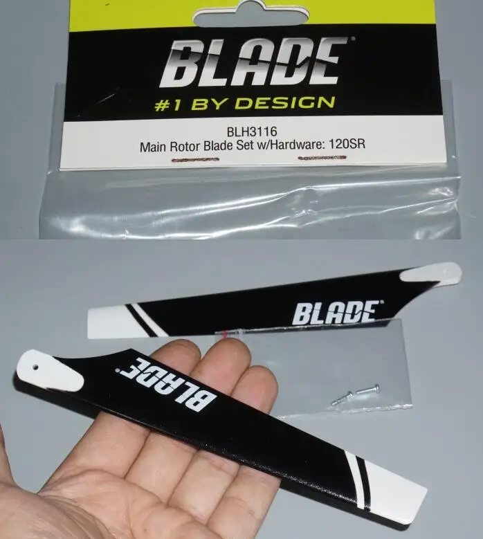 

1/2/4 pairs Horizon Blade Main Rotor Blade Set w/Hardware: 120 SR BLADE BLH3116 props