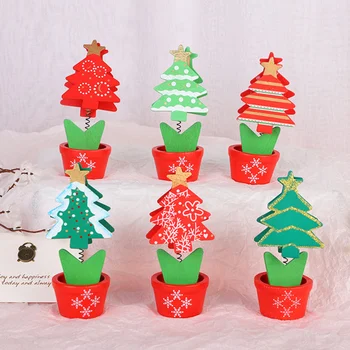 

1 Set of 6pcs Book Tag Tree Wooden Book Inner Tag Book Mark for Gift Children