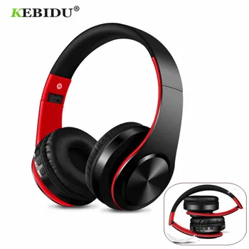 

New Wireless Bluetooth Headphones Stereo Music Headset Foldable Support SD Card With MIC for mobile xiaomi iphone sumsamg tablet