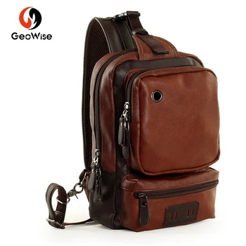 

Vintage Laptop Leather Backpacks for School Bags Men PU Travel Leisure Backpacks Retro Casual Bag School Bags Teenage Students