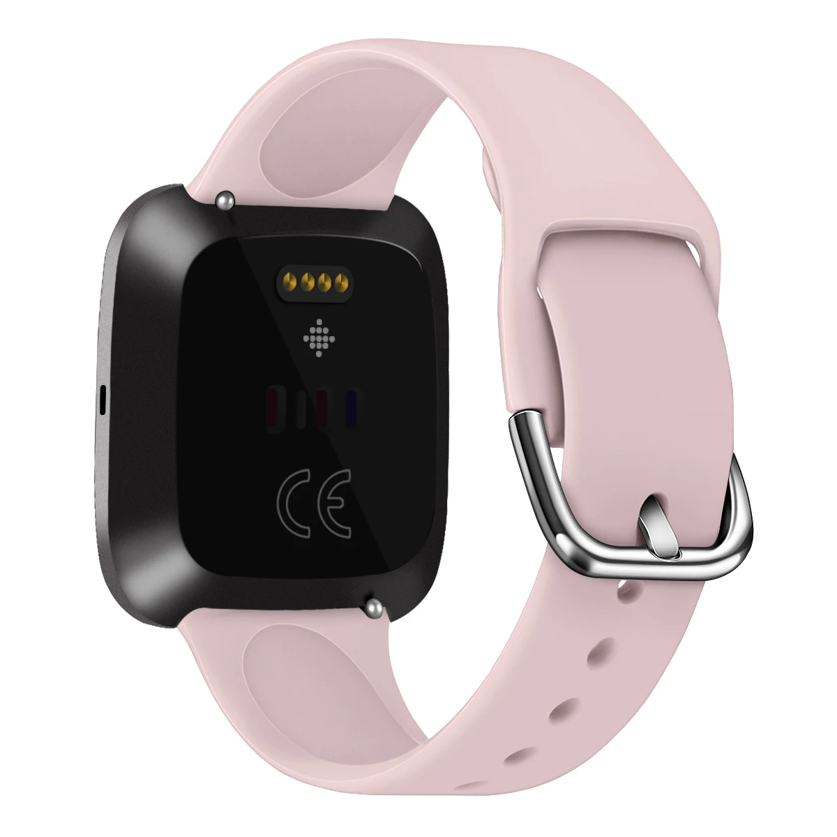 06 pink Силиконовый ремешок для часов для Fitbit Versa 2 Quick Release из мягкой резины для дайвинга, спортивный сменный Браслет, ремешок для умных часов - Цвет: 06 pink
