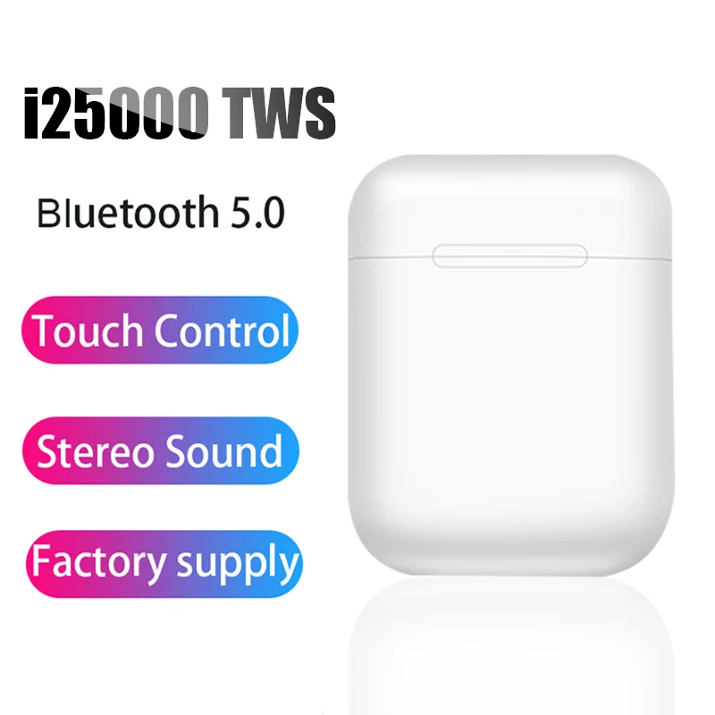 

New i25000 TWS 2019 Pop up Wireless Bluetooth 5.0 Earphone Headset Earbuds Ear Buds W1 Super Bass PK i12 i10000 i9000 I30000 TWS