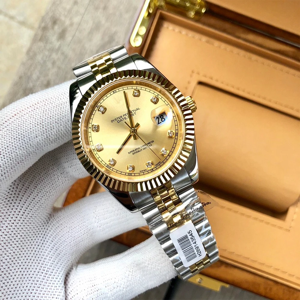 

Men's Watch Men's 8215 Automatic 316L Stainless Steel Sapphire Glass Dial Men's Watch Wrist Watch Relogio Masculino