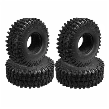 

4PCS 120MM 1.9" Rubber Rocks Tyres Wheel Tires for 1:10 SCX10 90047 d90 D110 TF2 Traxxas TRX-4 RC Car