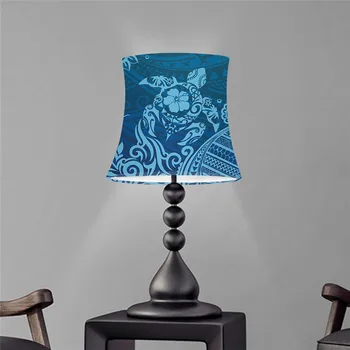 

Modern Chandelier Lamp Shades Hawaiian Sea Turtle Cloth Lamp Shade Washable Light Covers Multi-color for Bedroom Headboard Decor
