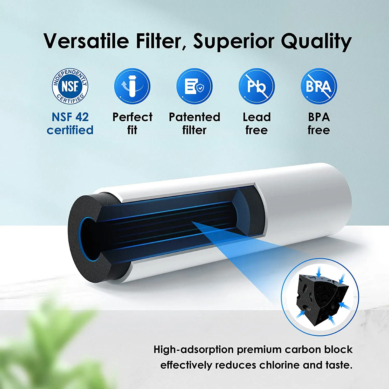 ICEPURE Refrigerator Water Filter Replacement for Samsung