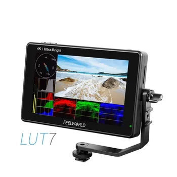 

FEELWORLD LUT7 7 Inch Camera DSLR Field Monitor 3D LUT 2200nits Touch Screen with Waveform VectorScope Focus Assist