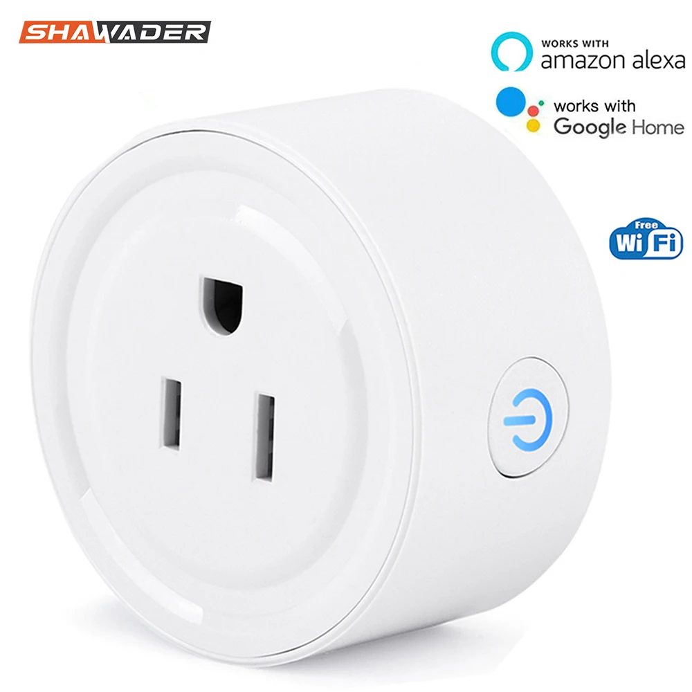 Умная настенная розетка с Wi Fi таймером и управлением через приложение работает