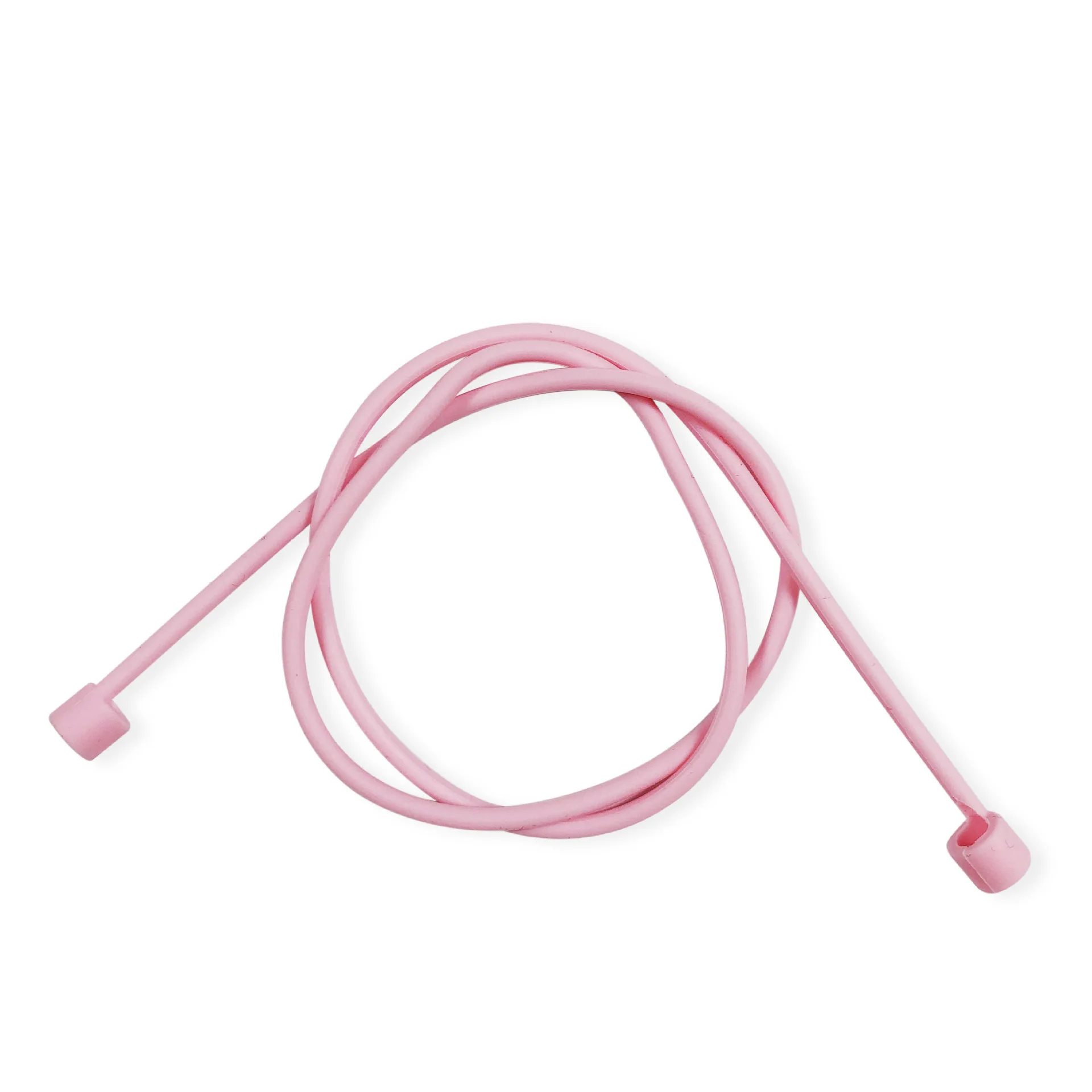 pink Airpods ремешок магнитный анти-потеря шеи силиконовый шнур для беспроводных наушников держатель Магнитные Наушники Earpods крюк спортивный Чехол - Цвет: pink