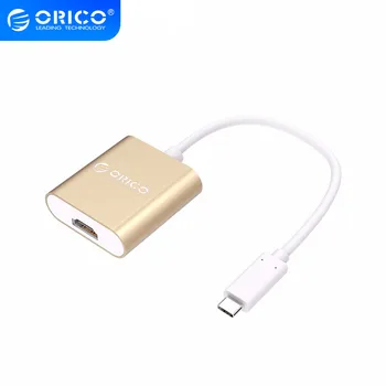 

ORICO Aluminum Type-C to HDMI Hub Support 4K@60Hz High Definition USB-C to HDMI Adapter Converter for MacBook pro HUAWEI