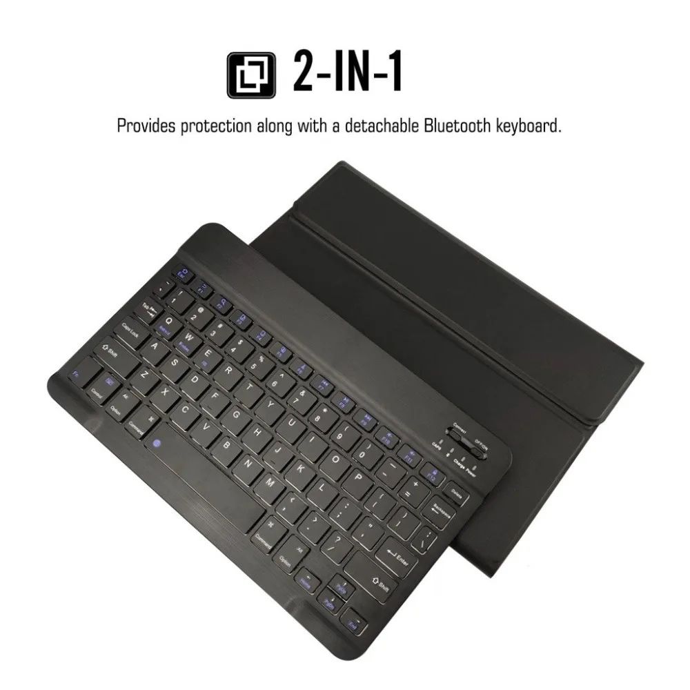 Для samsung Galaxy Tab S6 10," SM-T860/T865 чехол с клавиатурой Тонкий чехол с подставкой с магнитной съемной подсветкой тонкий 7 мм