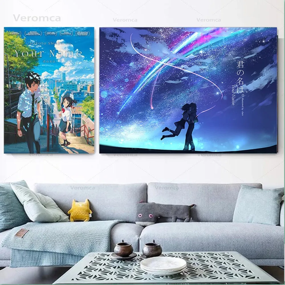 5D Diamond Painting Anime Your Name Manga Mosaic Wall Art Embroidery Animation Poster Cross Stitch Kit Home Decoration | Дом и сад