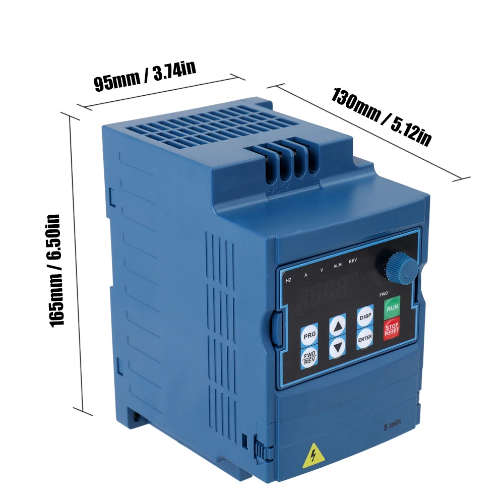 Инвертор частоты 3 инвертор фазовой частоты AC привод 0.75kw 1.5KW 2.2KW 380V Шпиндельный инвертор для контроллера скорости двигателя VFD