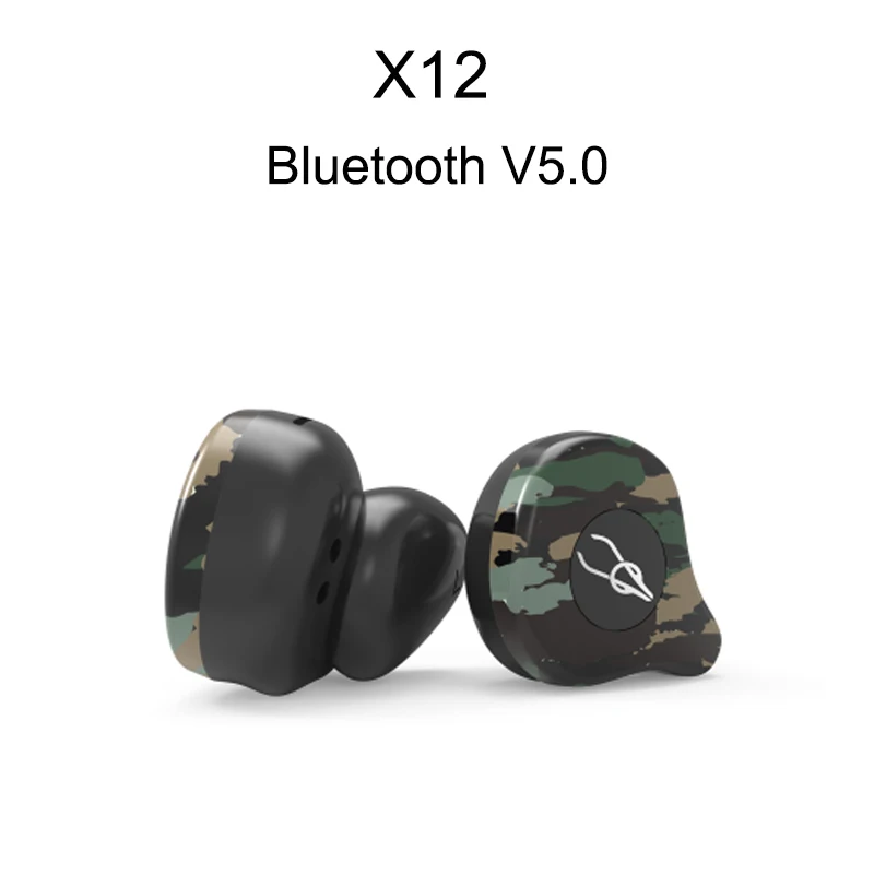 V5.0 Bluetooth стереонаушники TWS True беспроводные наушники IPX5 водонепроницаемые спортивные наушники с power Bank для всех телефонов громкой связи - Цвет: image show