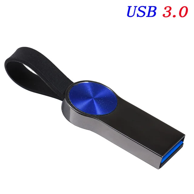 JASTER USB 3,0 флеш-накопители модные высокоскоростные 32 Гб 16 Гб 64 Гб металлическая Водонепроницаемая usb-флешка логотип клиента - Цвет: Blue