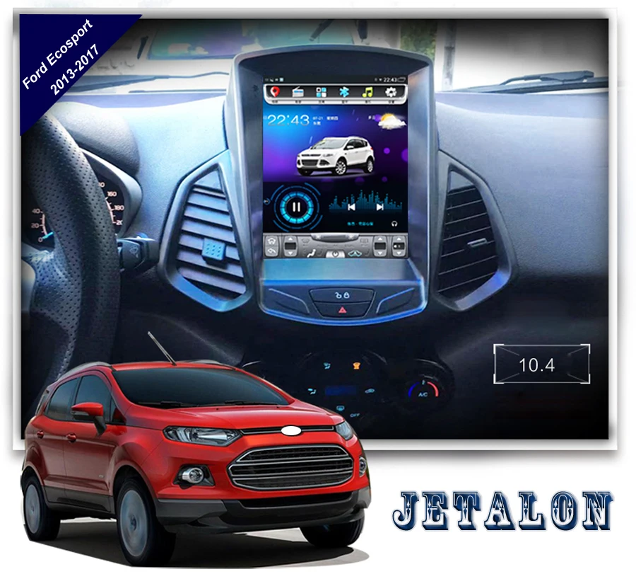 10,4 \вертикальный IPS экран Android 9,0 Автомобильный мультимедийный радио для Ford Ecosport 2015 GPS навигация Carplay Bluetooth Tesla стиль 10,4 \вертикальный IPS экран Android 9,0 Автомобильный мультимедийный радио для Ford Ecosport 2015 GPS навигация Carplay Bluetooth Tesla стиль