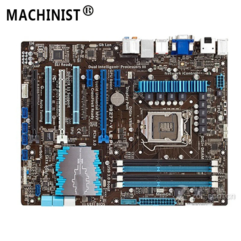 

For ASUS P8Z77-V LE PLUS Desktop motherboard Intel Z77 LGA 1155 ATX DDR3 32GB SATA3.0 USB3.0 100% fully Tested Free shipping