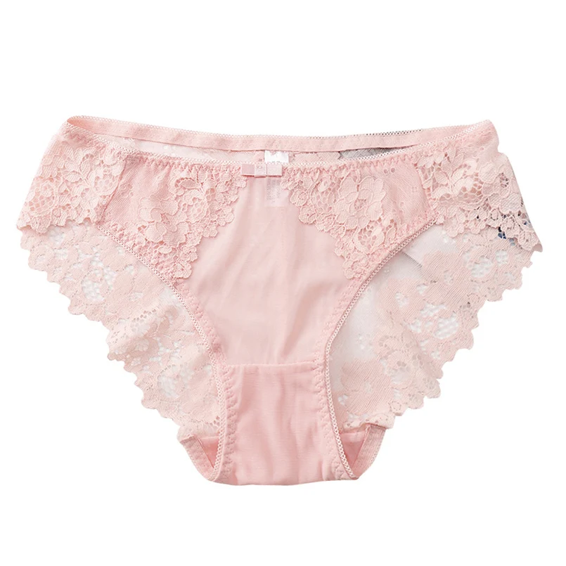 Women's underwear sexy lace high elastic ice silk underwear underwear women's breathable ladies waist underwear underwear 20N5 (16)