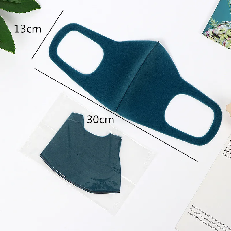 3pcs Sponge Unisex Smoke Mask Reusable Adult Women Men Mouth Face Mask Male Female Allergy Pollution proof Filter Mask Travel 5