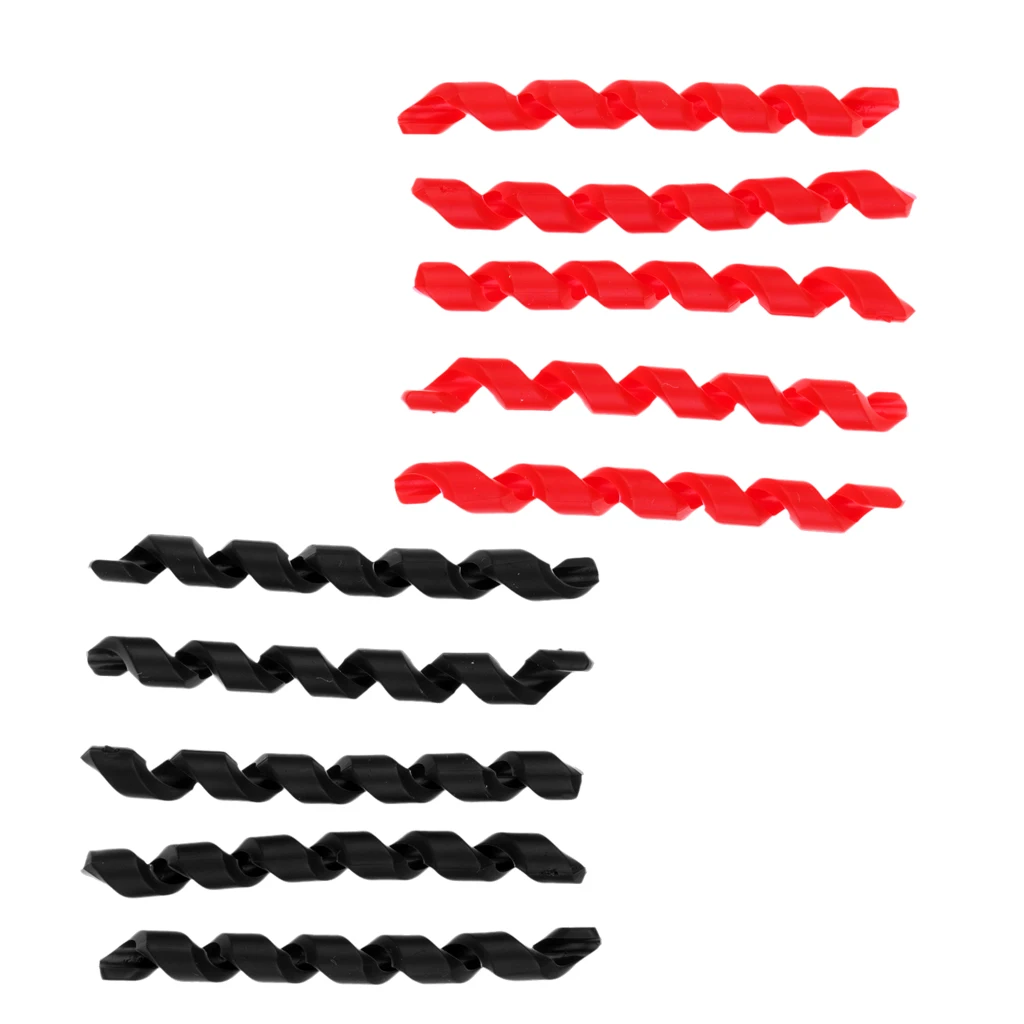 10 Pieces Bicycle Brake Cable Housing Protector Bike Cable Spiral Sleeves