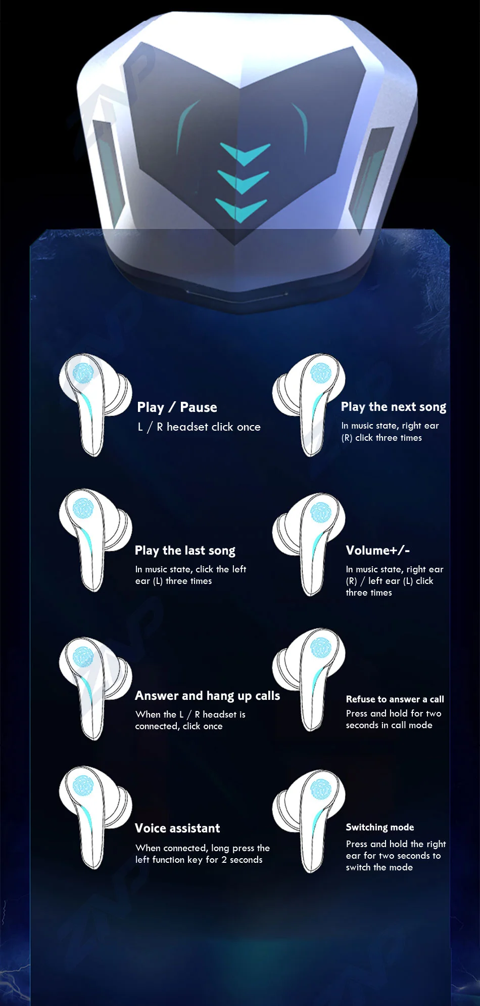 هدفون گیمینگ حرفه ای هایبرد Gaming Headsets 29 H31fb379c7d3940adbb380fec0da15af2I