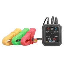 ETCR1000D 3 фазы крупного калибра Бесконтактный чередования фаз обнаружения фазовый детектор метр, чередование фаз монитор метр