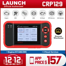 launch Creader 129 CRP129 OBD2 считыватель кодов CRP 129 OBDII сканер PK X431 Creader VII CRP123 автоматический диагностический инструмент