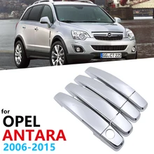 

Chrome Handles Cover trim for Opel Vauxhall Antara 2006 2007 2008 2009 2010 2011 2012 2013 2014 2015 Car Accessories Stickers