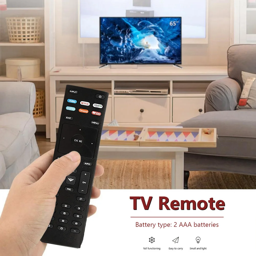 Remote Control Replacement For Vizio Xrt 136 Vudu Amazon Home Smart Tv Lcd Controller Remote Controls Aliexpress