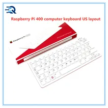 RPI400-US raspberry pi 400 teclado computar, bcm2711, quad-core, 64bit, braço, Cortex-A72, com 4gb de ram, disposição dos eua