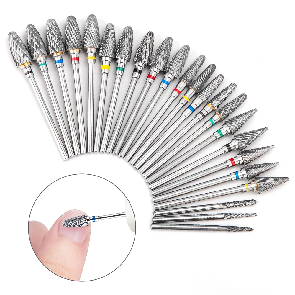 Tungsten Carbide Nail Drill Bit for Manicure