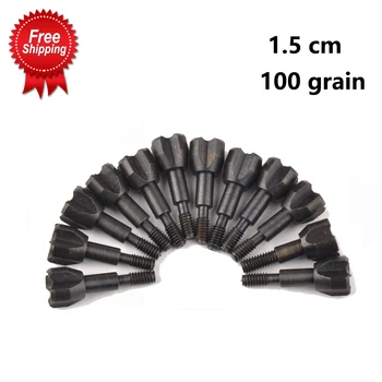 

100 grain 1.5cm Archery Hunting Hammer Arrow Heads Arrowhead Disintegrator Fit Compound Bow Hunting Accessories