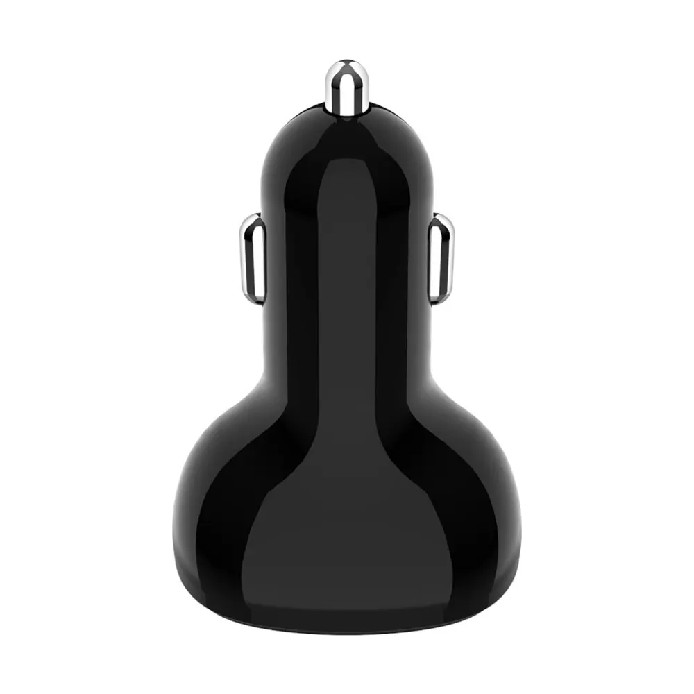Vehemo Dual USB QC3.0+ 2.4A Автомобильное устройство для быстрой зарядки автомобильное зарядное устройство адаптер один для трех зарядное устройство s прикуриватель мобильный телефон