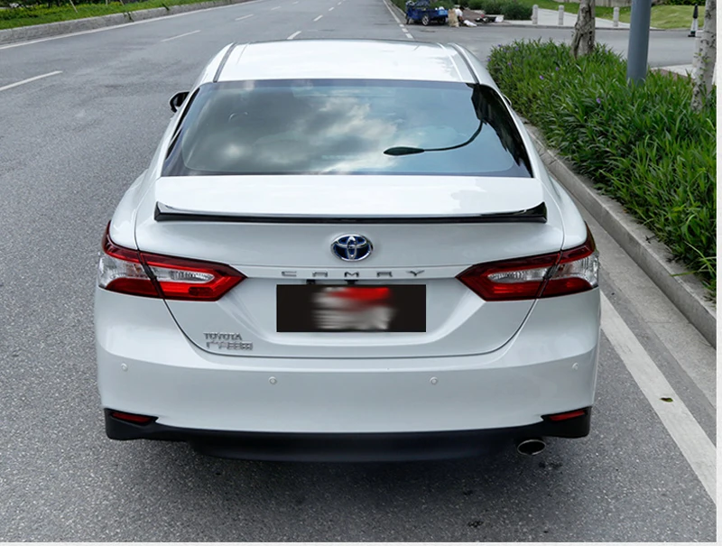 Спойлер для Toyota Camry высококачественный спойлер из АБС материала заднего крыла