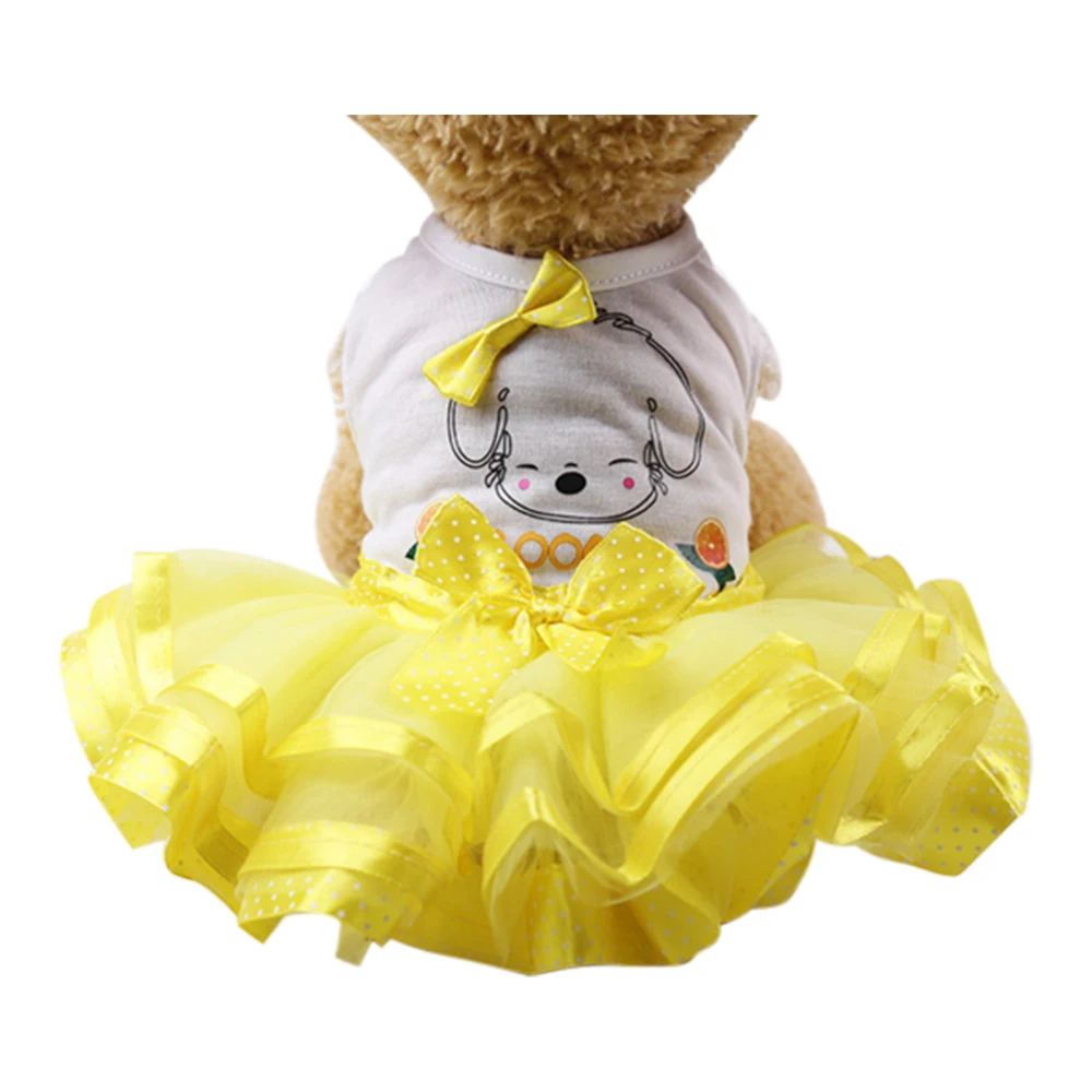 Одежда для собак, платье, пышная юбка с фруктами, Vestidos Para Mascota, платье для кошки, для маленькой собачье свадебное платье, костюм для чихуахуа, йоркца