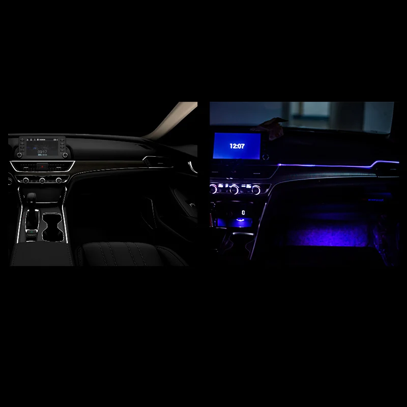 Lsrtw2017 для Honda Accord 10th автомобильный интерьерный атмосферный светильник, декоративный светильник, сменный молдинги, аксессуары