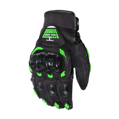 Мотоциклетные Перчатки для мотокросса тактические перчатки Guantes Moto Motocicleta Luvas велосипедные перчатки для горного велосипеда перчатки для мотоцикла полный палец перчатки - Цвет: Black