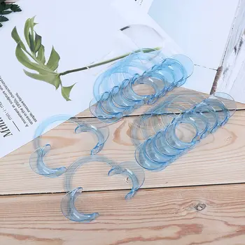 

Fashion 3 Size White Blue 10 Pcs C Shape Dental Intraoral Cheek Retractor Lip Mouth Opener Tooth Whitening