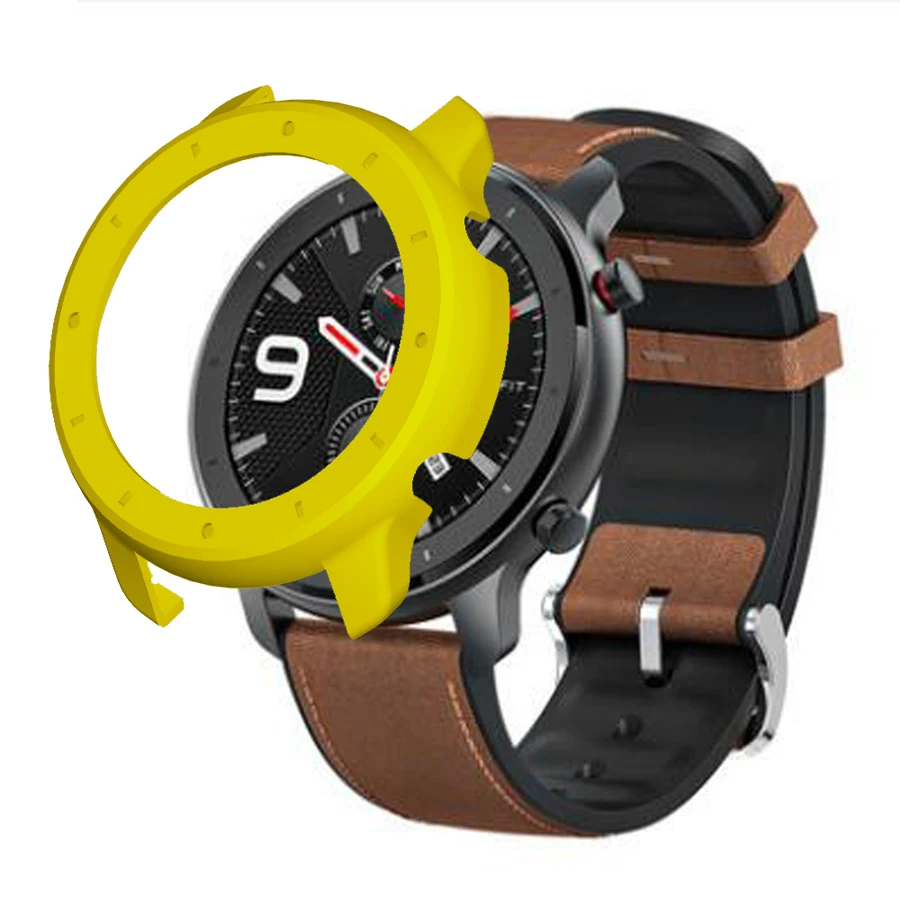 Защитный чехол для Amazfit GTR 47 мм, Жесткий Чехол для часов из поликарбоната, защитный бампер для Xiaomi Huami Amazfit GTR 42 мм, аксессуары