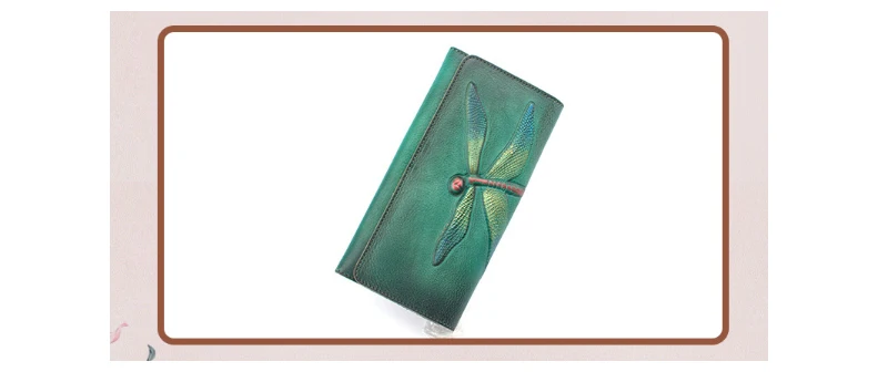National Style Women Wallets With Phone Case Coin Purse Leather Female Long Clutch Bags Genuine Leather Women Wallet Card Holder