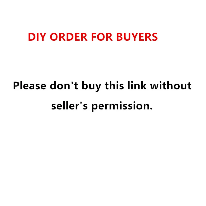 

DIY ORDER FOR BUYERS