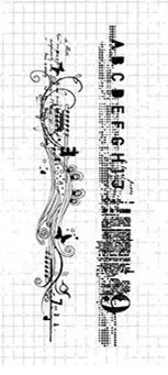 

CLEAR STAMP background DIY Scrapbook Card album paper craft silicon rubber roller transparent stamps 525