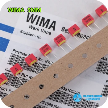 

5PCS 33PF 1000V WIMA Capacitor Weimar Capacitor FKP2 Capacitor DIY Upgrade Capacitor